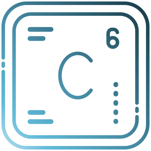 Carbon free icon Carbon free icon