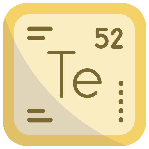 Tellurium free icon Tellurium free icon