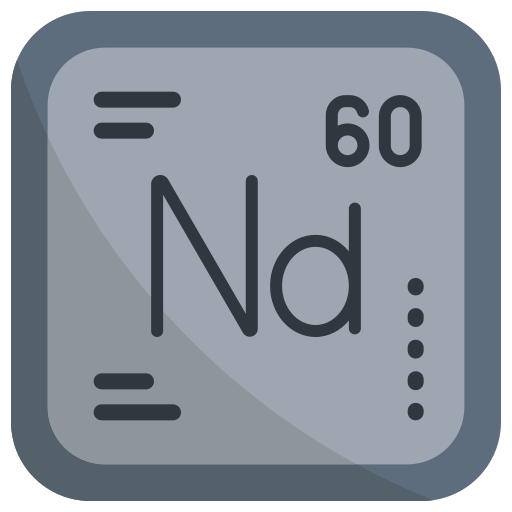 Neodymium free icon
