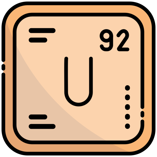 uranio icono gratis