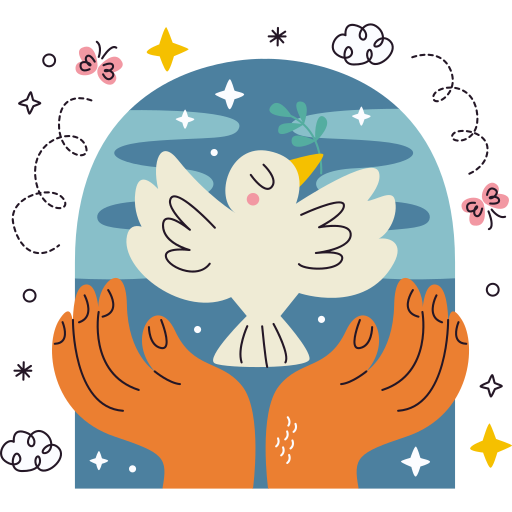 paix gratuit sticker