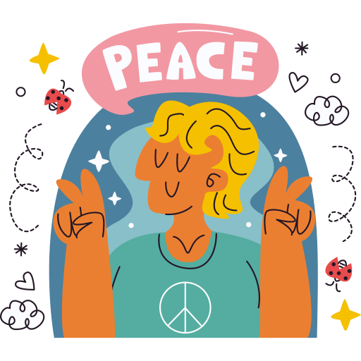 paix gratuit sticker paix gratuit sticker