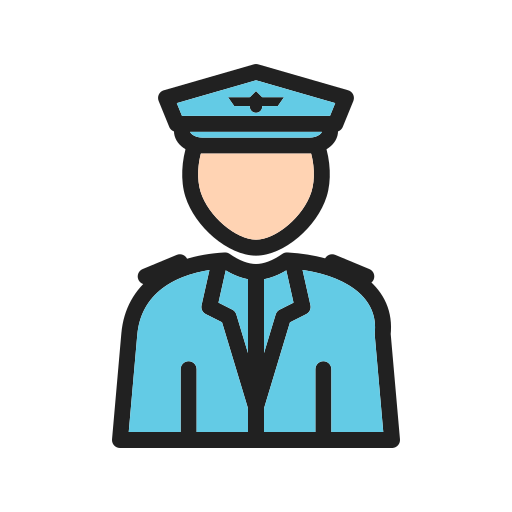 piloto icono gratis