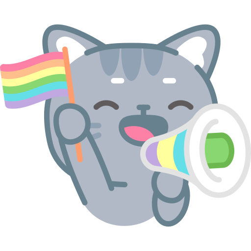 Megaphone free sticker Megaphone free sticker