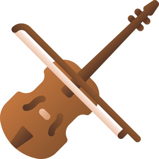 violín icono gratis