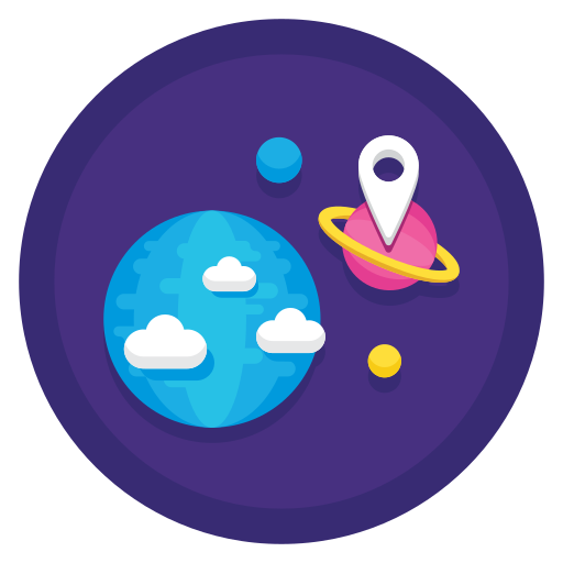 planetario icono gratis