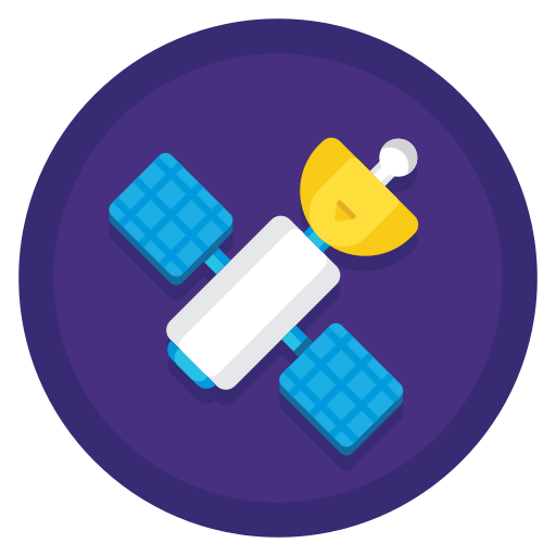 satélite icono gratis