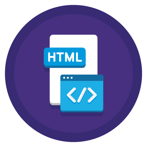 documento html icono gratis