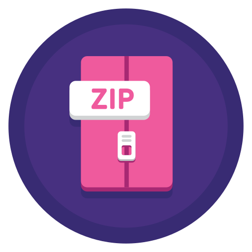 archivo zip icono gratis