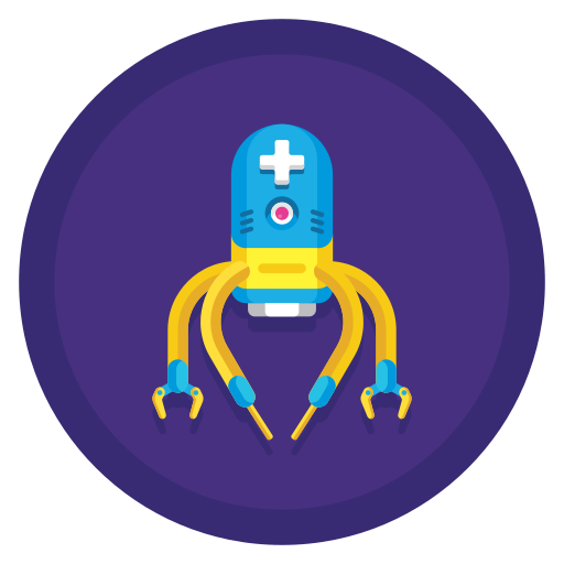 robot médico icono gratis