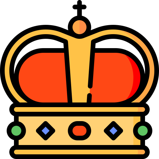 Dutch crown Special Lineal color icon