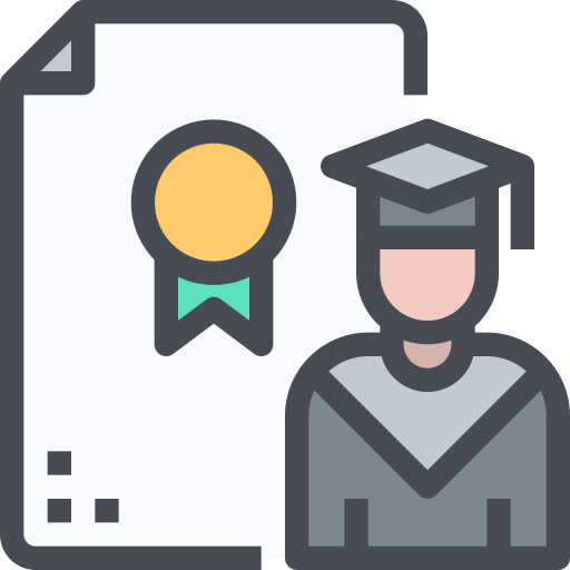 diploma icono gratis