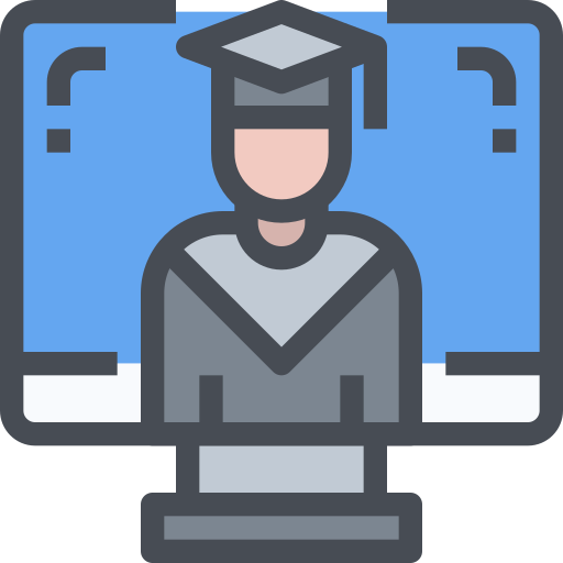 graduación icono gratis