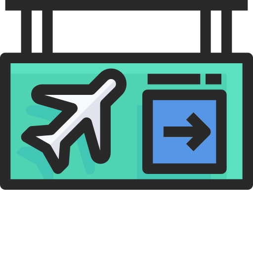 Travel free icon Travel free icon