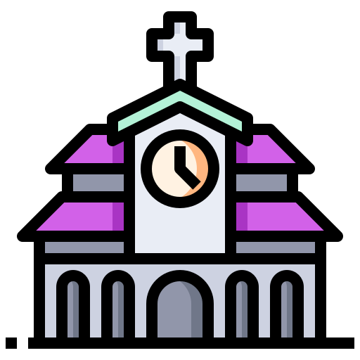 Église Icône gratuit Église Icône gratuit