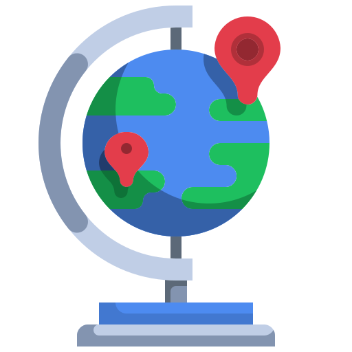 Globe free icon
