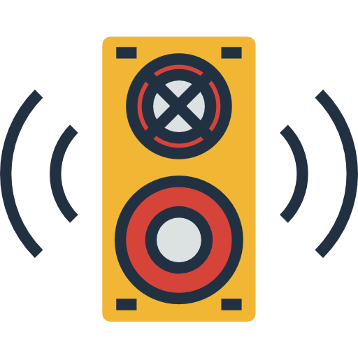 altavoz icono gratis