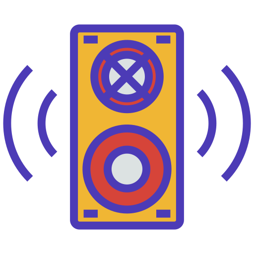 altavoz icono gratis