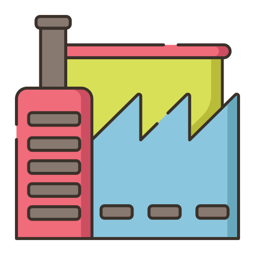Factory free icon Factory free icon