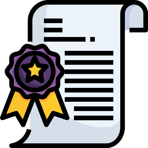 diploma grátis ícone