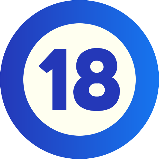 dieciocho icono gratis