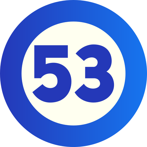 Fifty three - Free education icons
