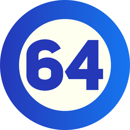 64 icono gratis