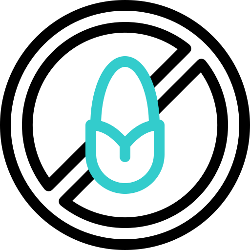 sin maíz icono gratis