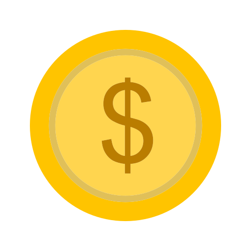 monedas icono gratis