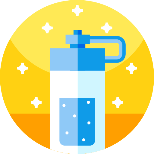 Бутылка с водой бесплатно иконка