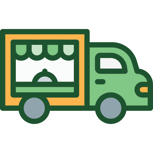 caminhão de comida grátis ícone