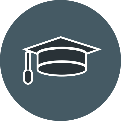 graduación icono gratis