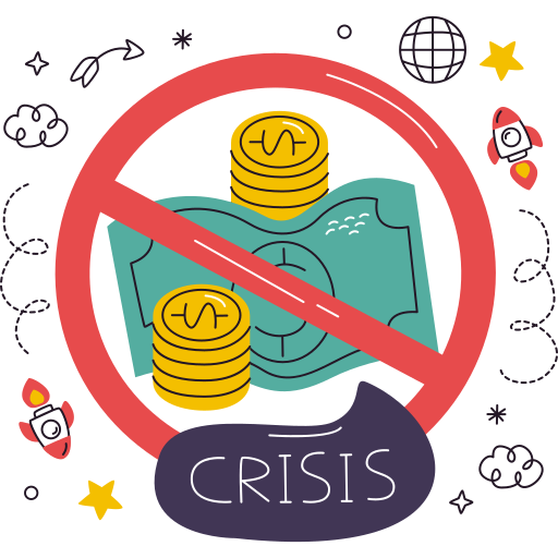 crisis gratis sticker