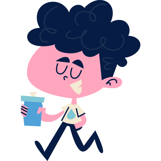 Drink free sticker Drink free sticker