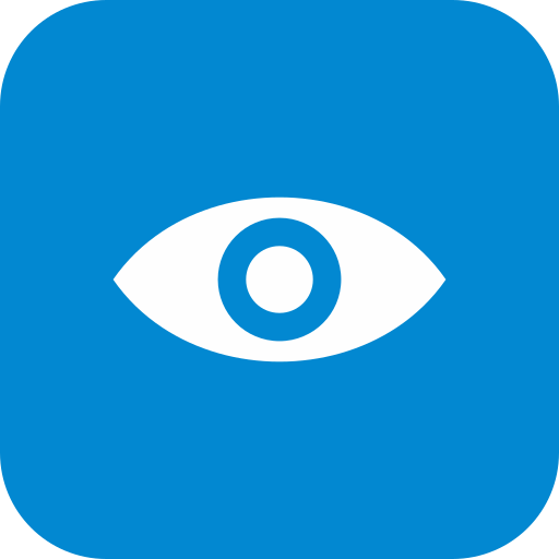 visión icono gratis