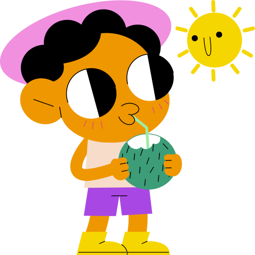 noix de coco gratuit sticker noix de coco gratuit sticker
