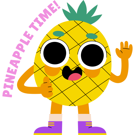 ananas gratuit sticker ananas gratuit sticker