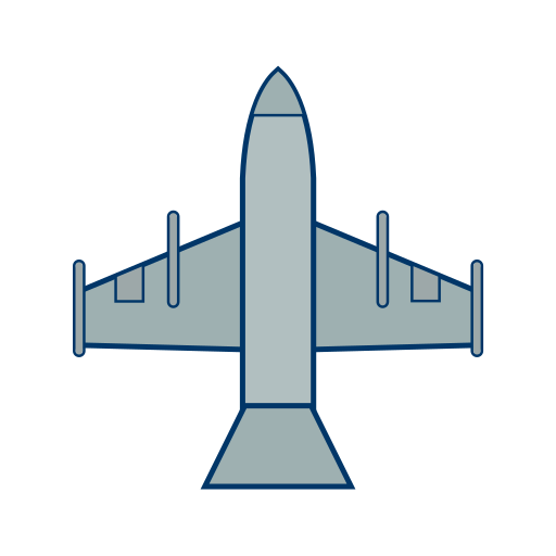 avión icono gratis