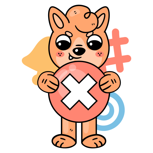 Delete free sticker Delete free sticker