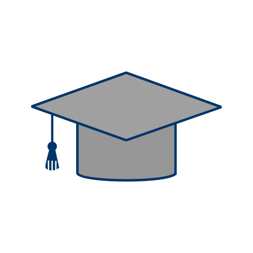 graduación icono gratis