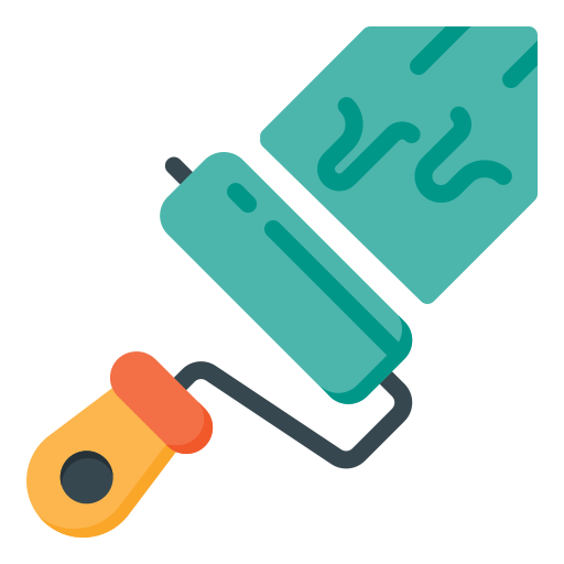 rodillo icono gratis