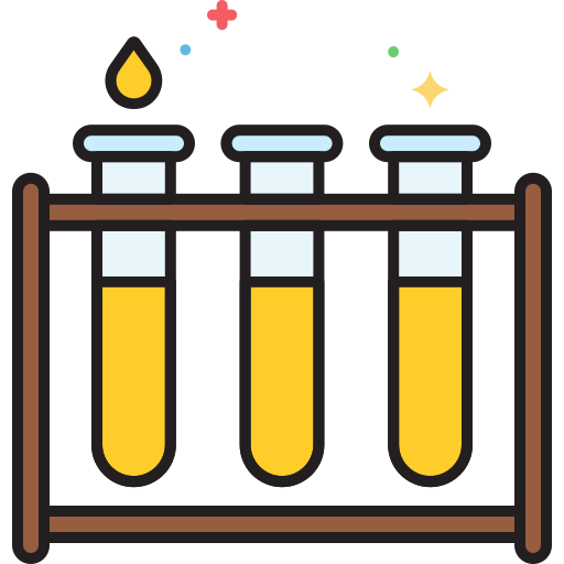 Flasks Flaticons Lineal Color icon