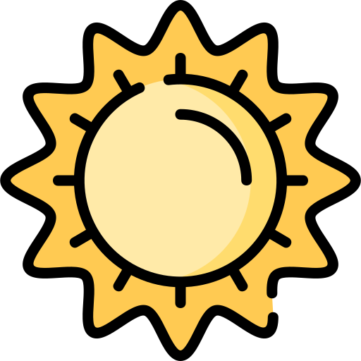 Sun free icon