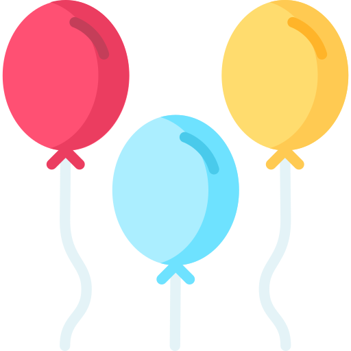 Balloons Special Flat icon