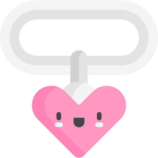 Necklace Kawaii Flat icon