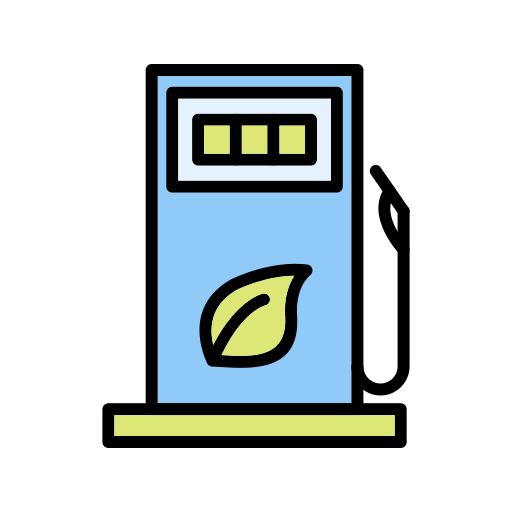 estación ecológica icono gratis