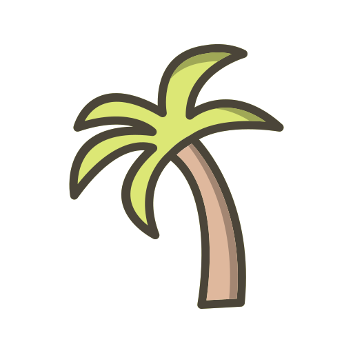 palmera icono gratis