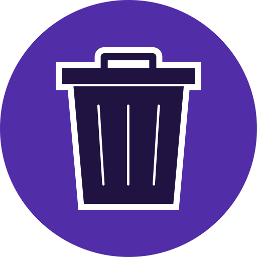 papelera de reciclaje icono gratis