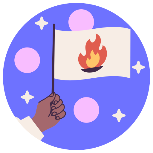 drapeau olympique gratuit sticker