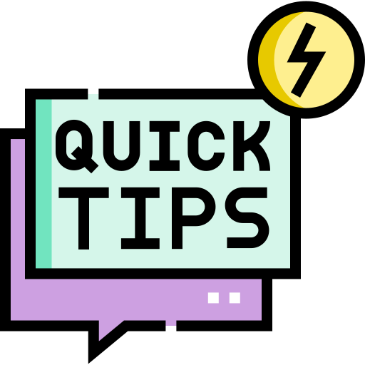 Quick tips - Free communications icons